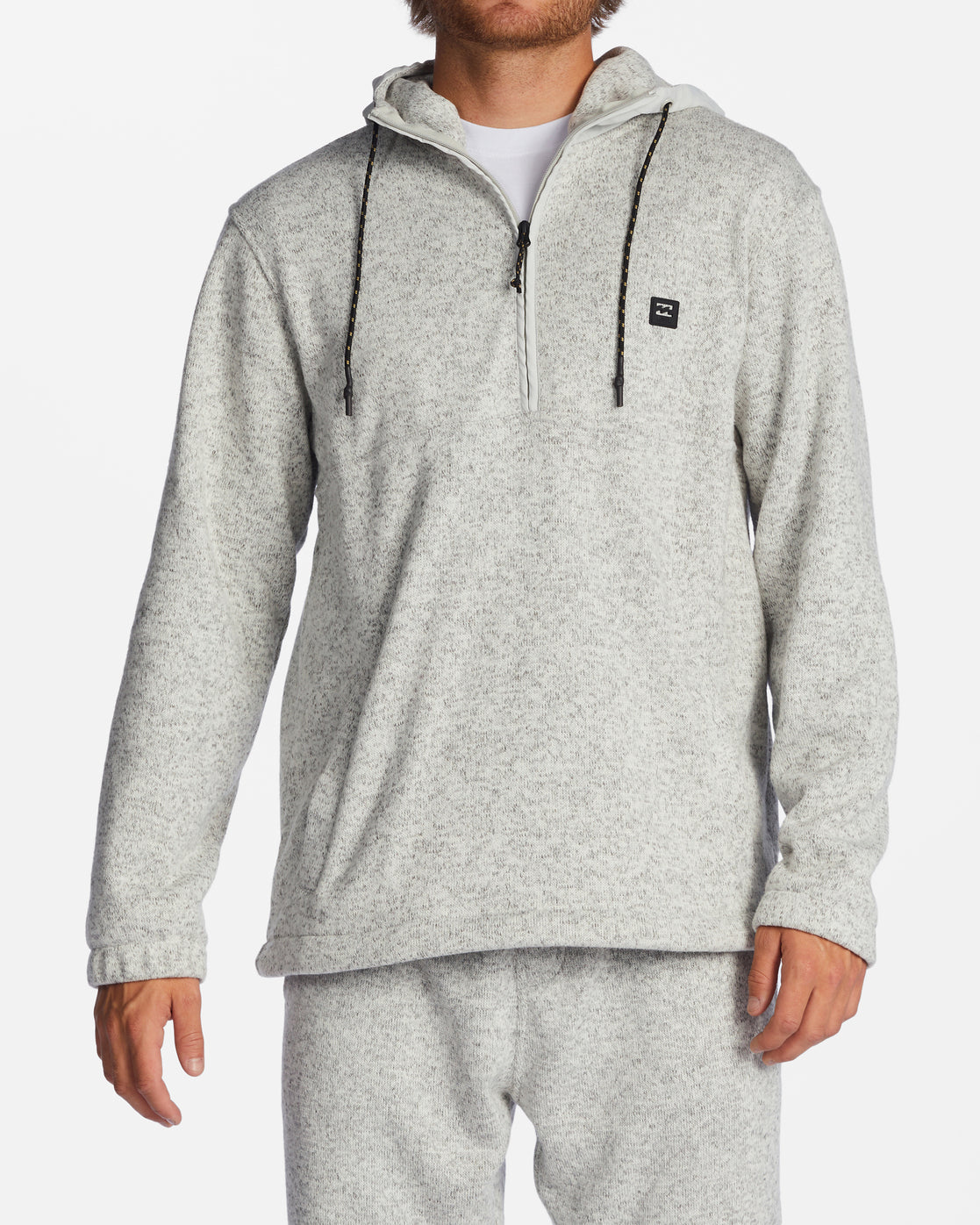 A/Div Boundary Hooded Half-Zip Pullover - Grey Heather – Billabong