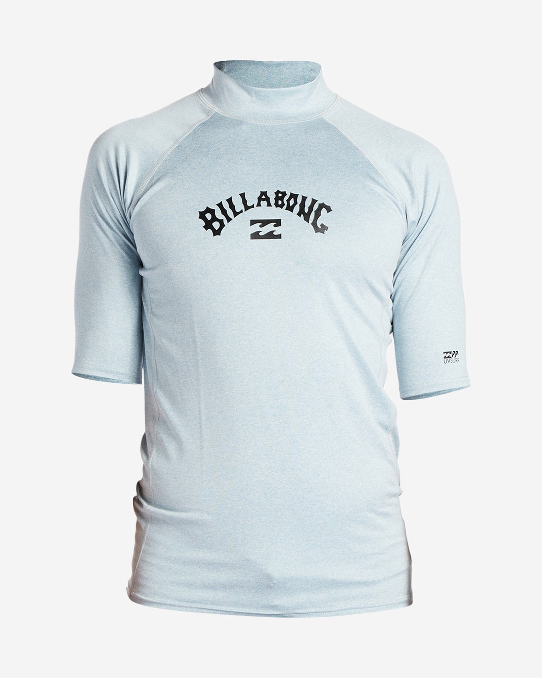 Arch Wave Short Sleeve Rashguard - Smoke Blue Heather – Billabong