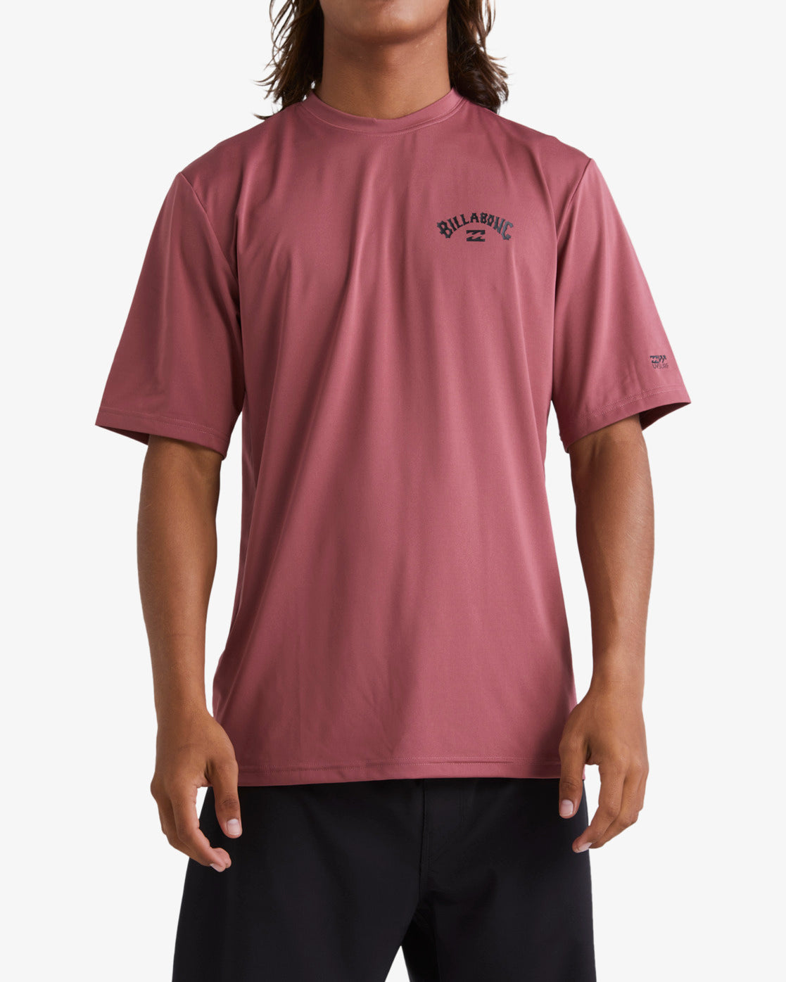 Arch Wave Loose Fit Short Sleeve Surf Tee - Rose Dust