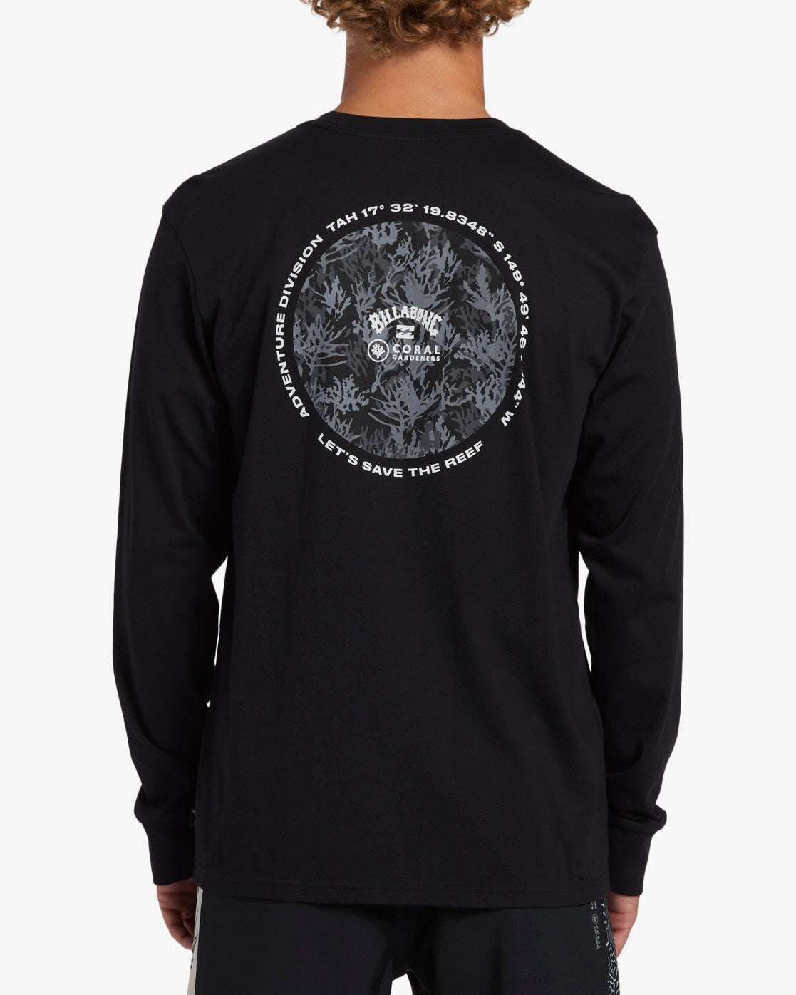 Coral Gardeners Restore Long Sleeve T-Shirt - Black