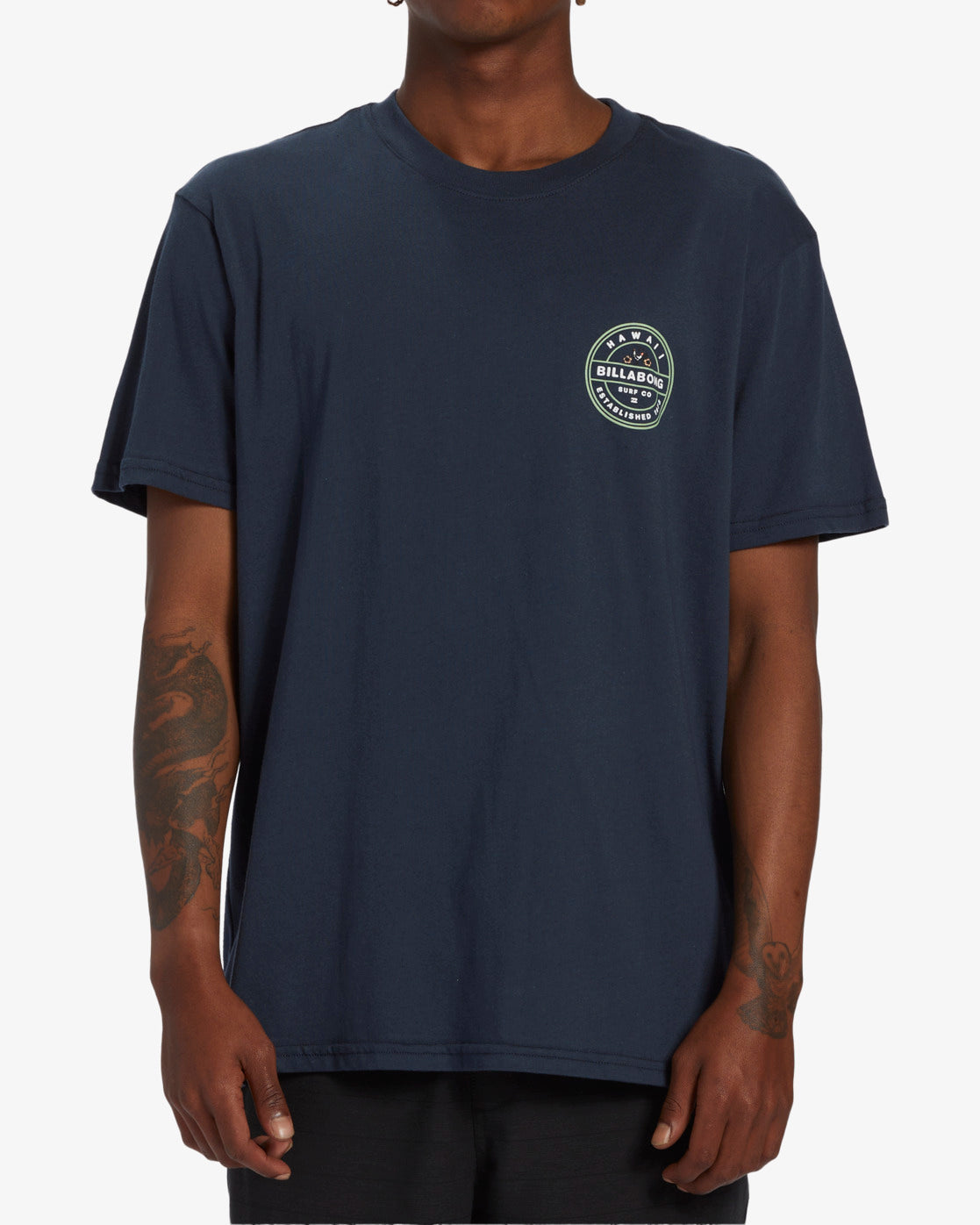 Rotor Hawaii Short Sleeve T-Shirt - Navy