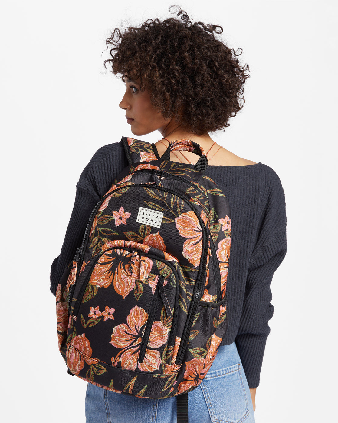 Billabong floral backpack hotsell