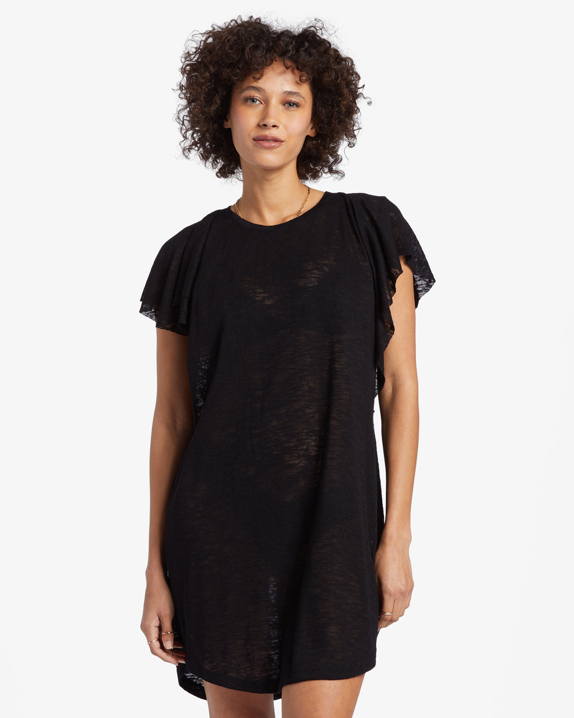 Out For Waves Cover-Up Dress - Black Pebble – Billabong.com