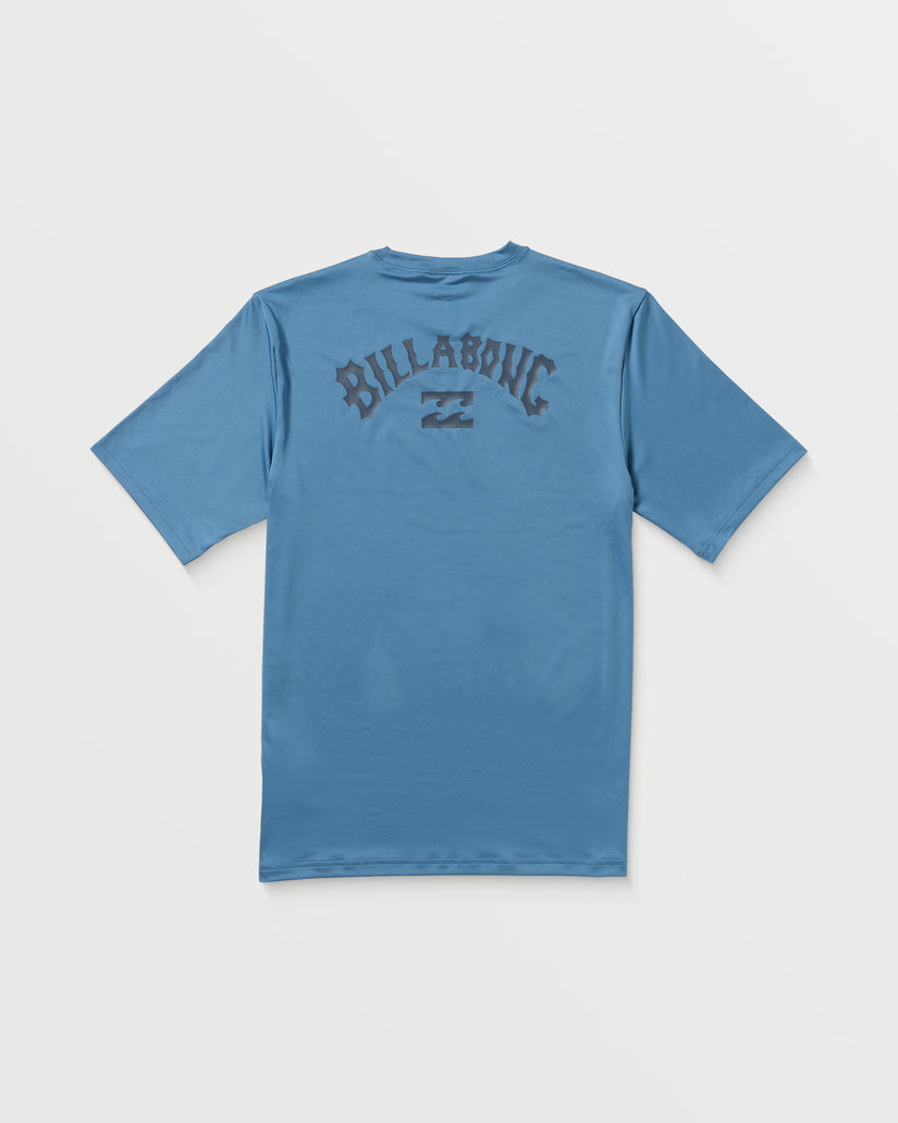 Arch Loose Fit Short Sleeve Surf Tee - Bay Blue