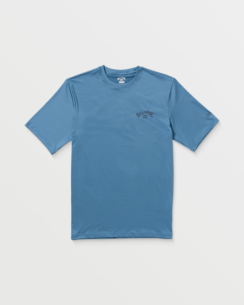 Arch Loose Fit Short Sleeve Surf Tee - Bay Blue