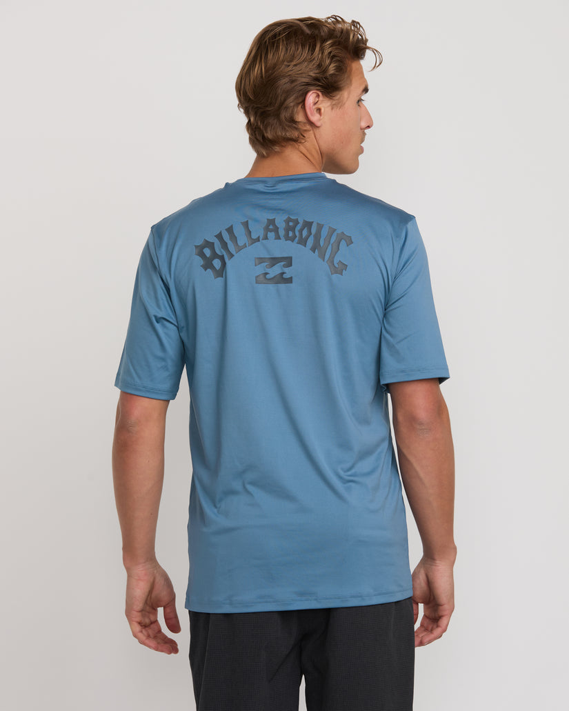 Arch Loose Fit Short Sleeve Surf Tee - Bay Blue