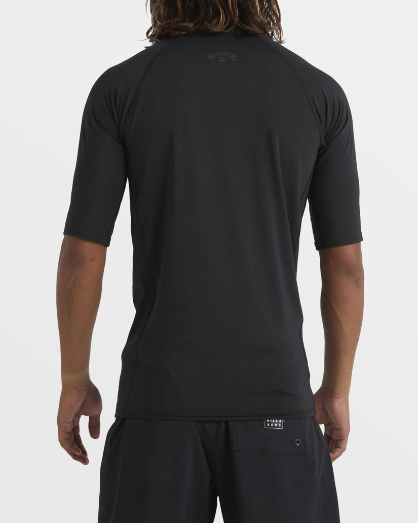 Arch Performance Fit Short Sleeve Rashguard - Black