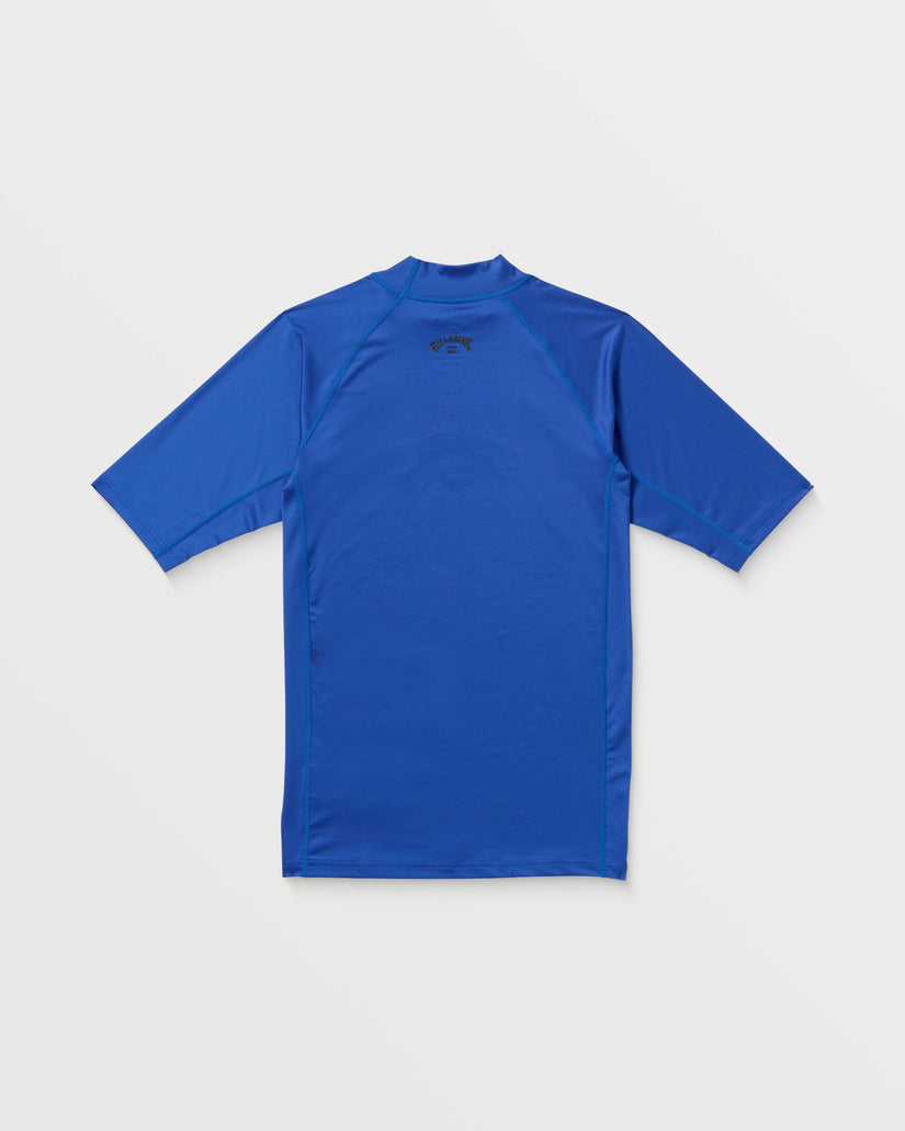 Arch Performance Fit Short Sleeve Rashguard - Cobalt