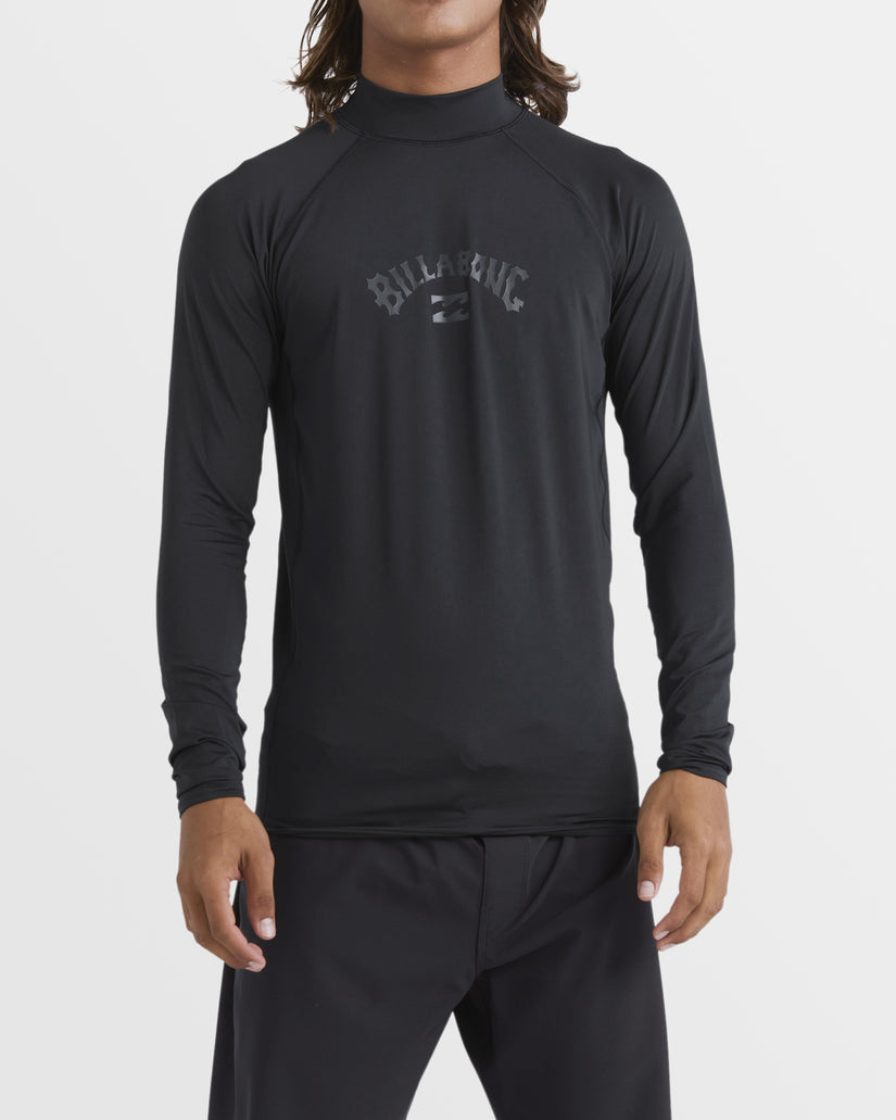 Arch Performance Fit Long Sleeve Rashguard - Black