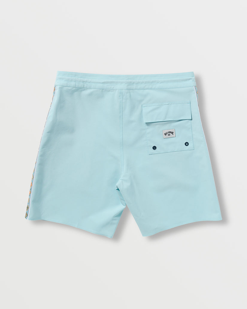 Wategos Lo Tide 18.5" Boardshorts - Dusty Blue