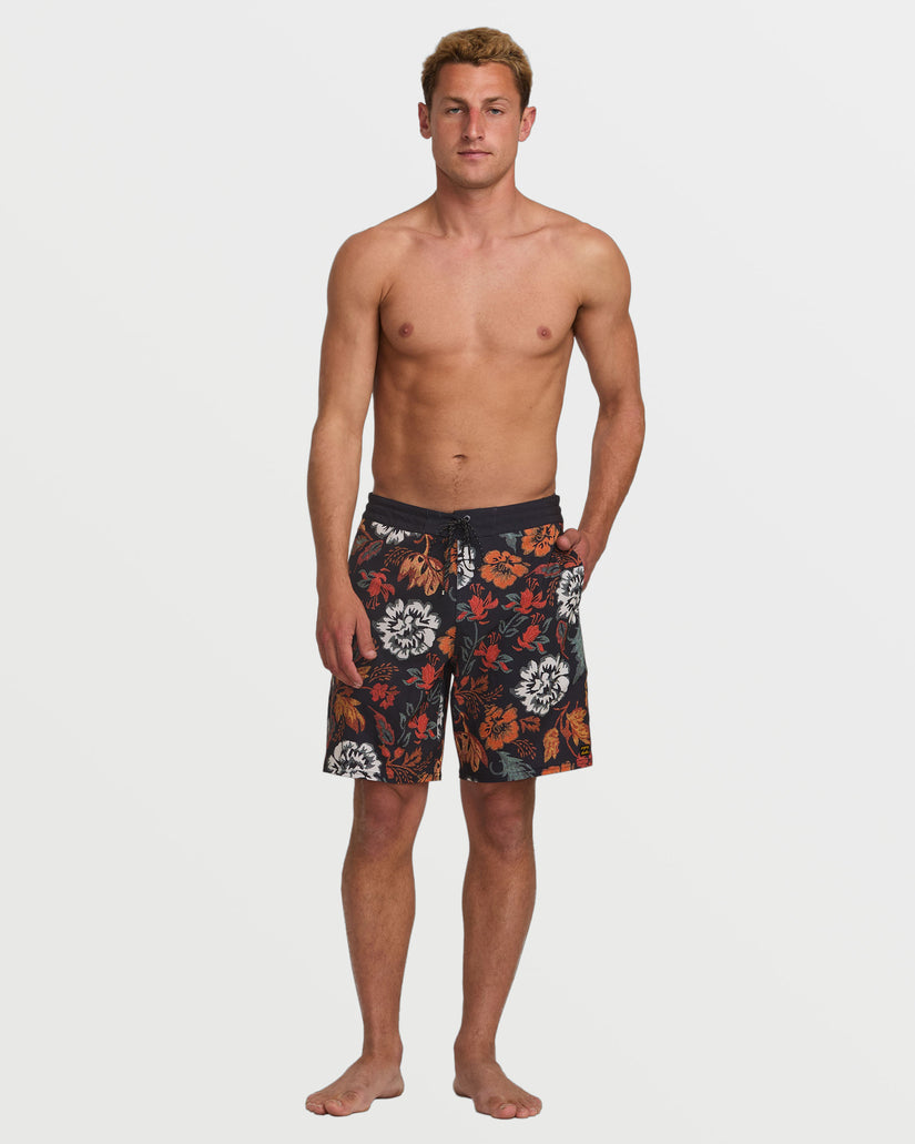 Sundays Lo Tide 18.5" Boardshorts - Black