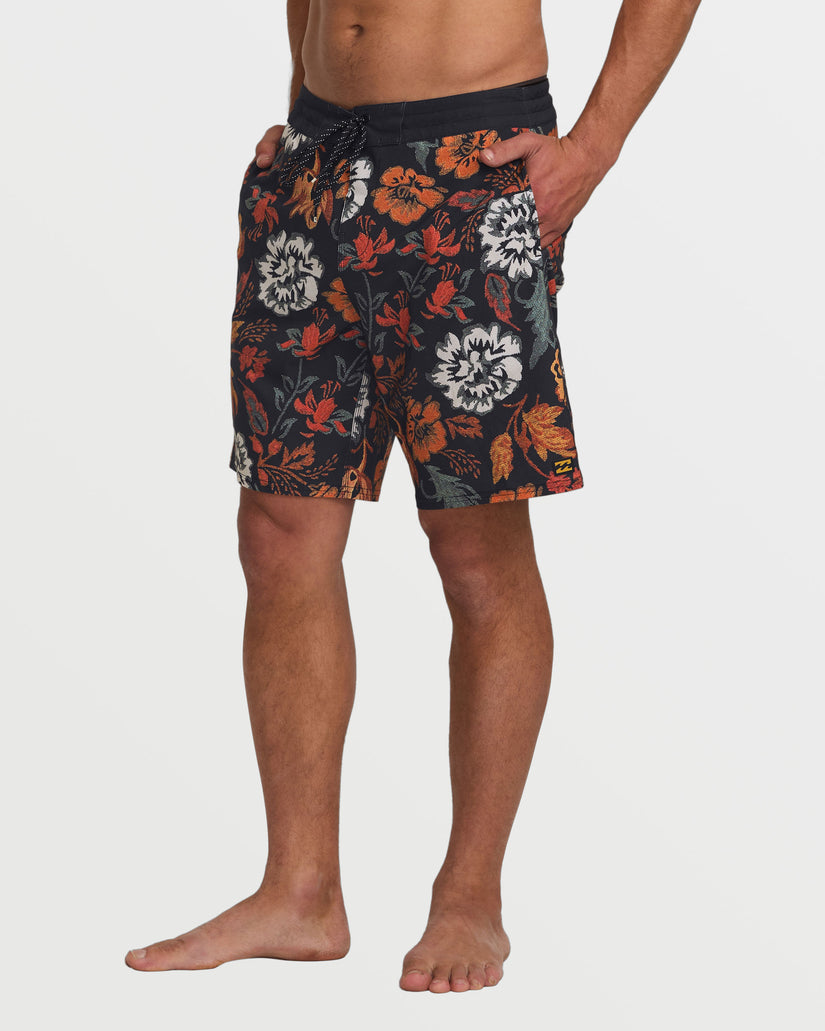 Sundays Lo Tide 18.5" Boardshorts - Black