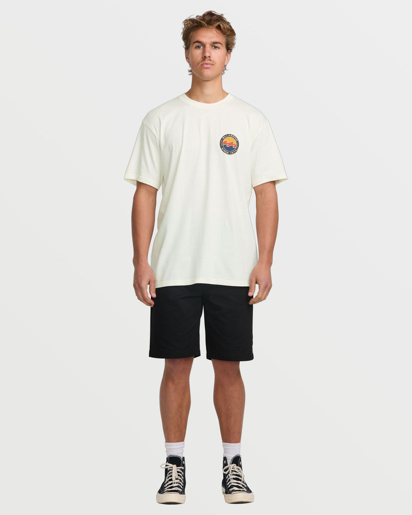 Hollow Premium Short Sleeve Tee - Off White