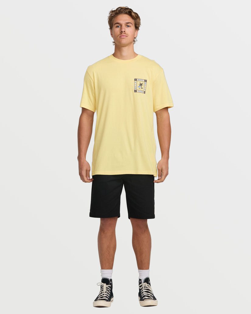 Window Premium Short Sleeve Tee - Papaya