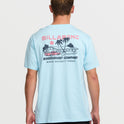 Palm Springs Premium Short Sleeve Tee - Coastal Blue