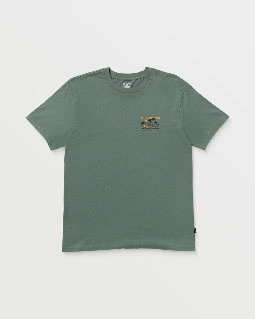 Palm Springs Premium Short Sleeve Tee - Dark Slate