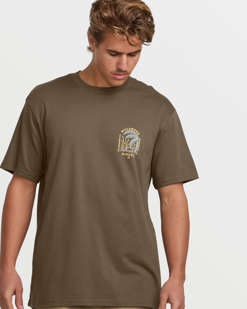 Last Light Premium Short Sleeve Tee - Brown