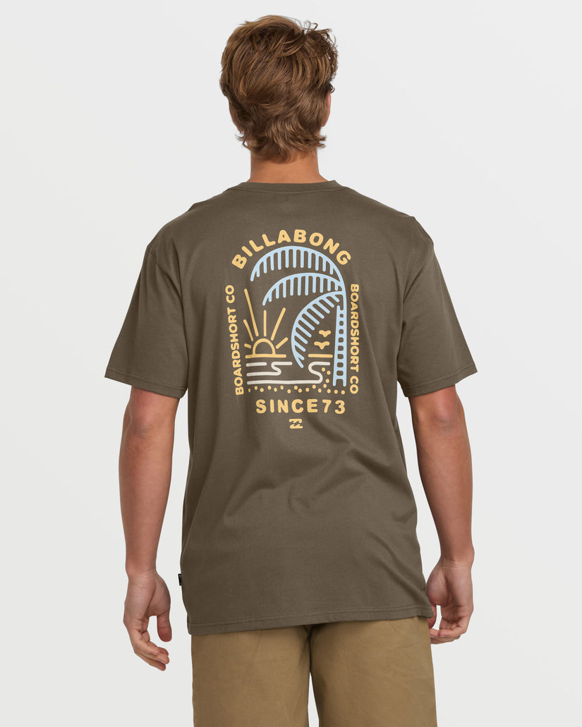 Last Light Premium Short Sleeve Tee - Brown