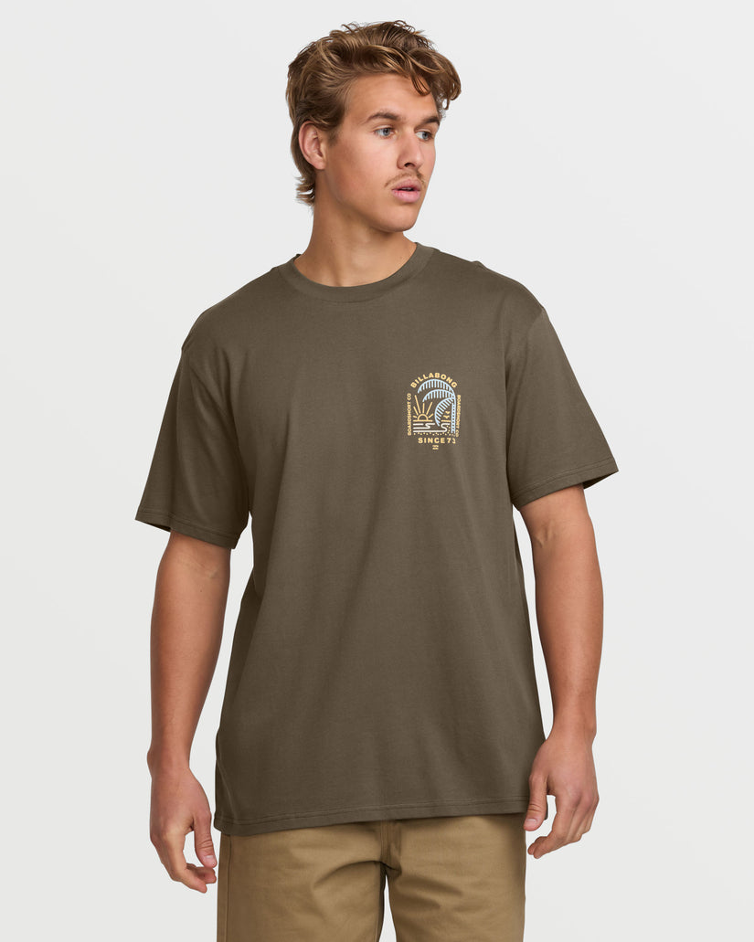 Last Light Premium Short Sleeve Tee - Brown