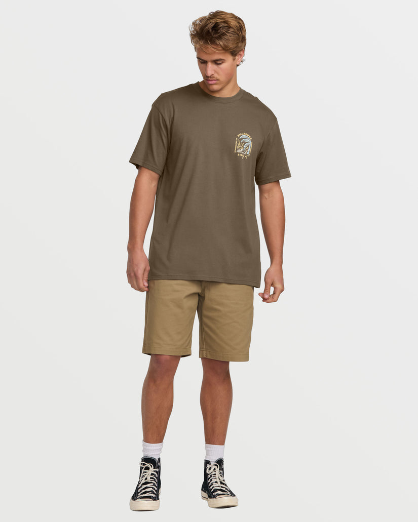 Last Light Premium Short Sleeve Tee - Brown