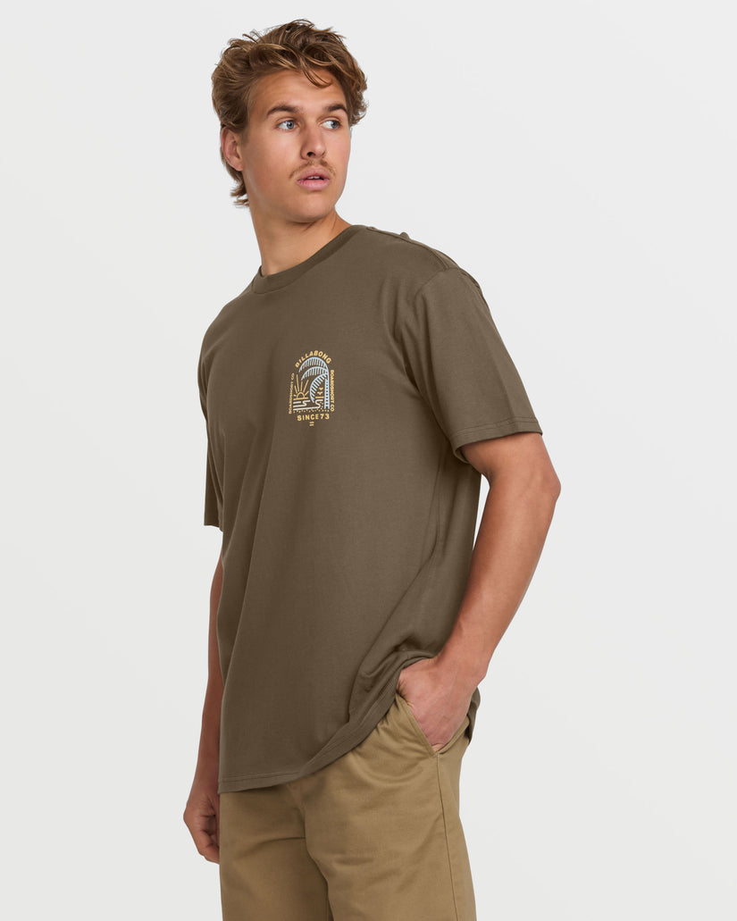 Last Light Premium Short Sleeve Tee - Brown