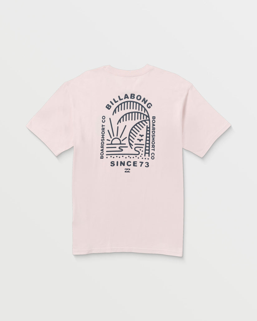 Last Light Premium Short Sleeve Tee - Light Pink