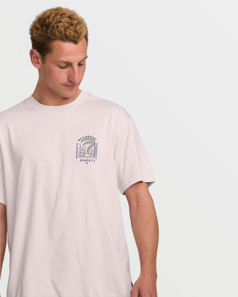 Last Light Premium Short Sleeve Tee - Light Pink