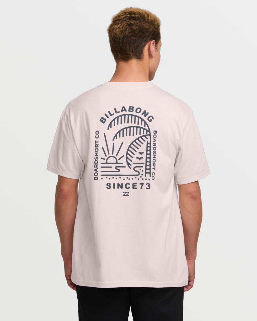 Last Light Premium Short Sleeve Tee - Light Pink