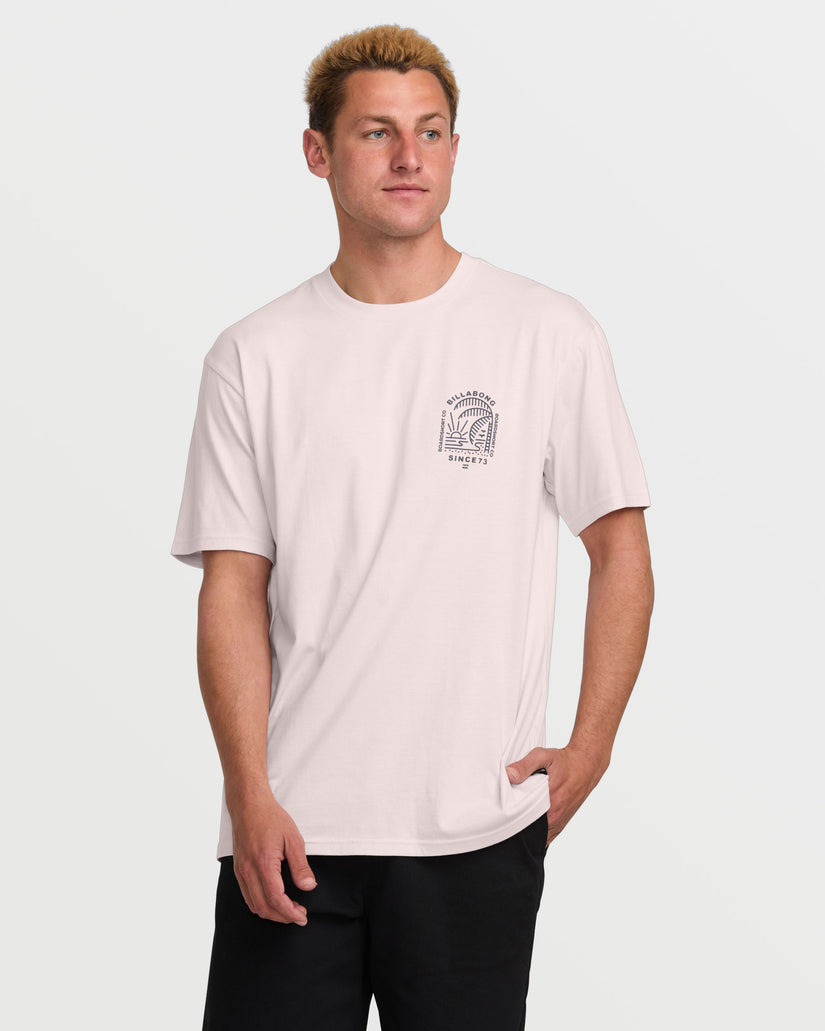 Last Light Premium Short Sleeve Tee - Light Pink