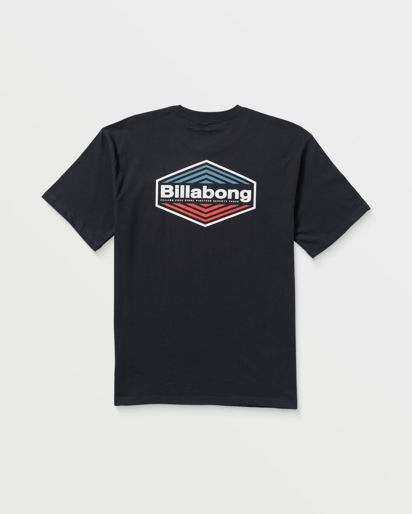 Walled Regular Short Sleeve Tee - Dark Navy