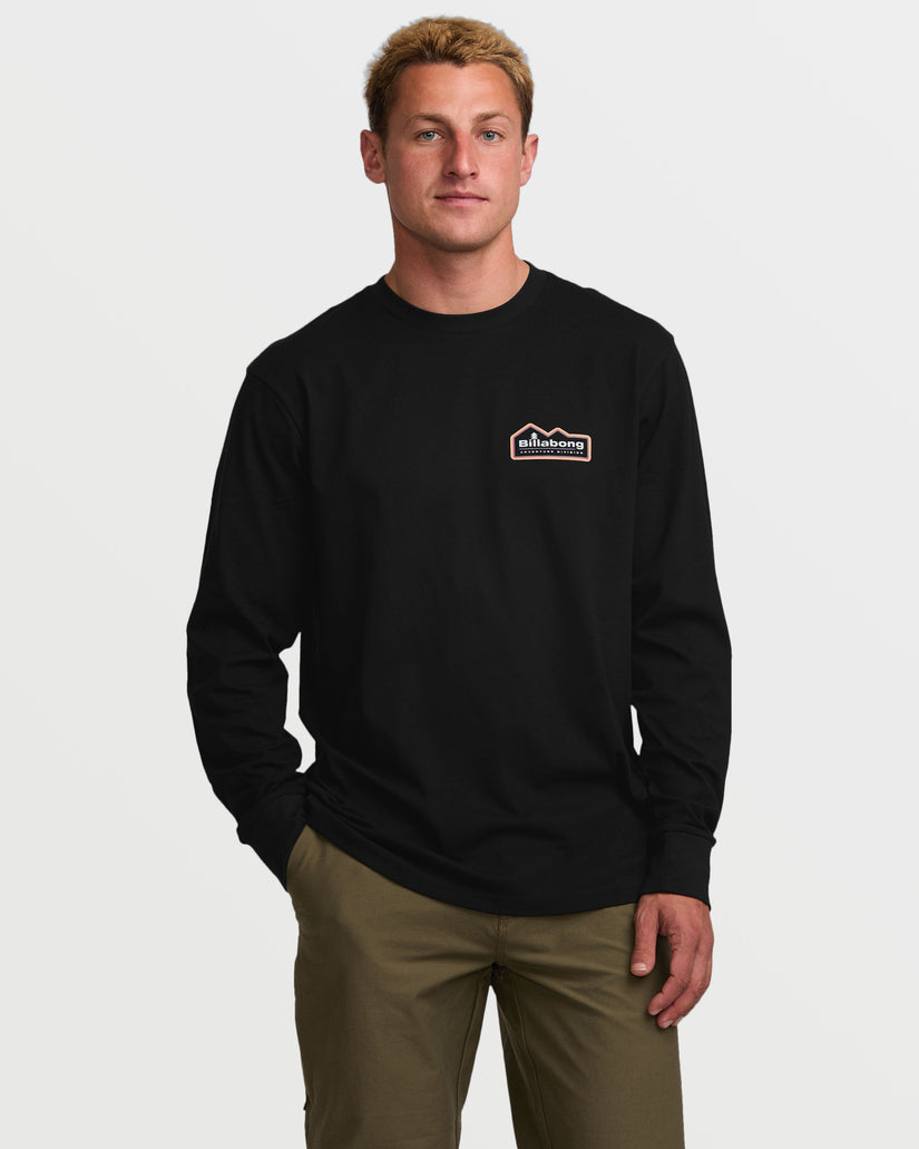 Range A/Div Long Sleeve Tee - Black