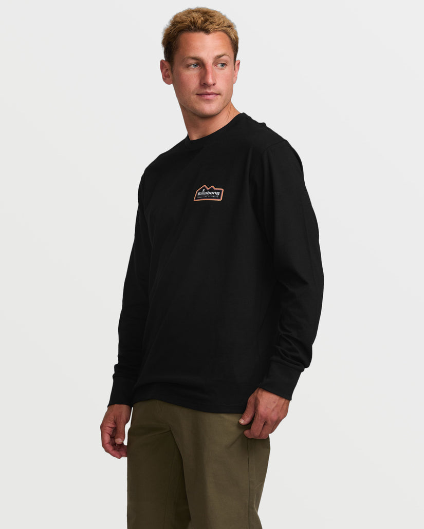 Range A/Div Long Sleeve Tee - Black