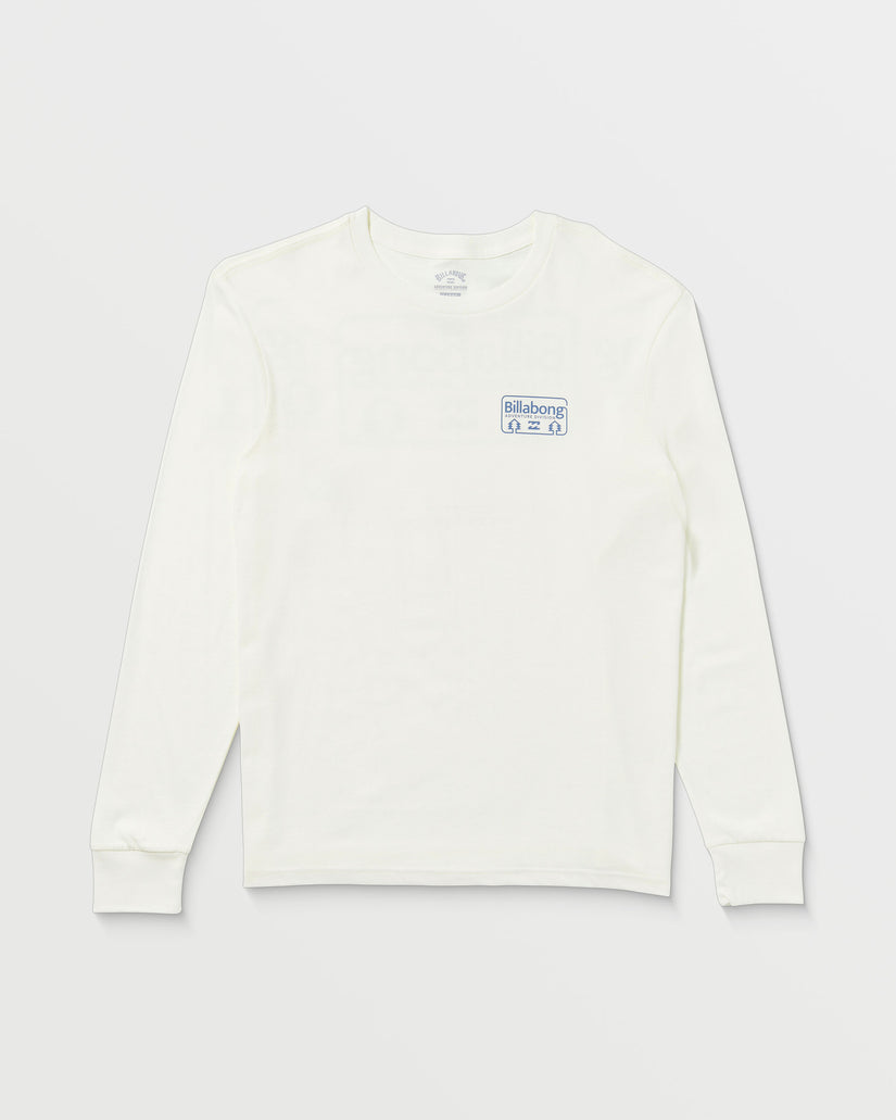 Range A/Div Long Sleeve Tee - Off White