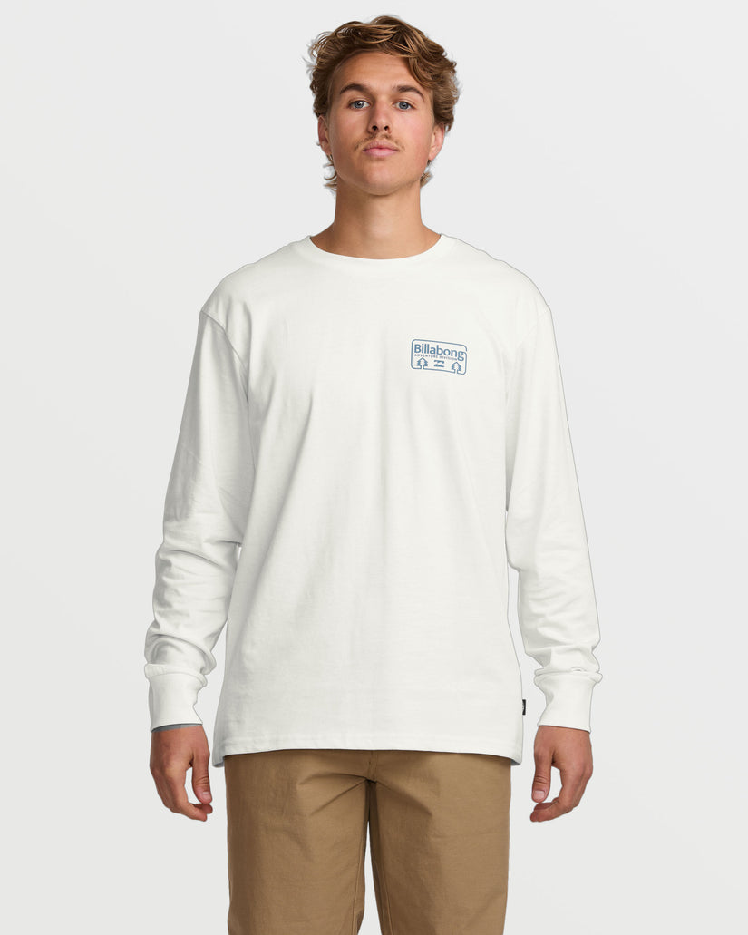 Range A/Div Long Sleeve Tee - Off White