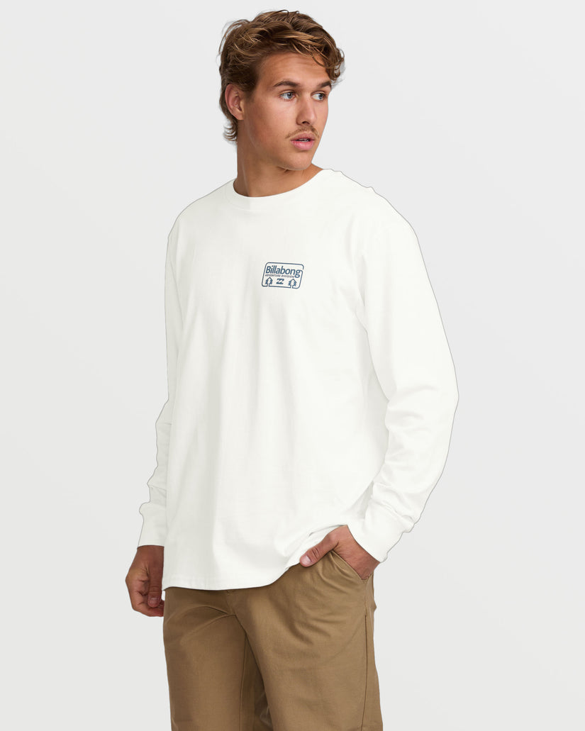 Range A/Div Long Sleeve Tee - Off White