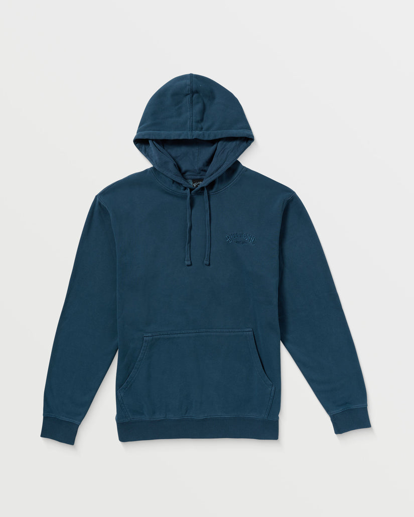 Wave Washed Pullover Sweatshirt - Midnight