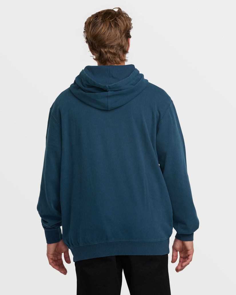 Wave Washed Pullover Sweatshirt - Midnight