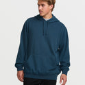 Wave Washed Pullover Sweatshirt - Midnight