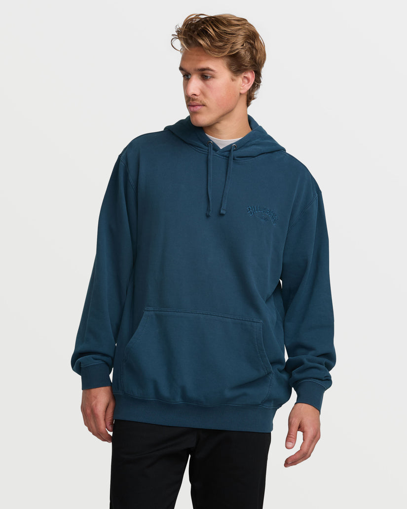 Wave Washed Pullover Sweatshirt - Midnight