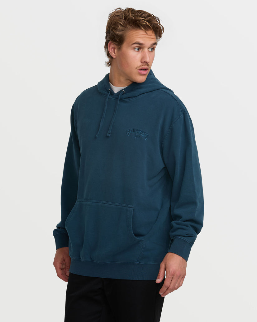 Wave Washed Pullover Sweatshirt - Midnight