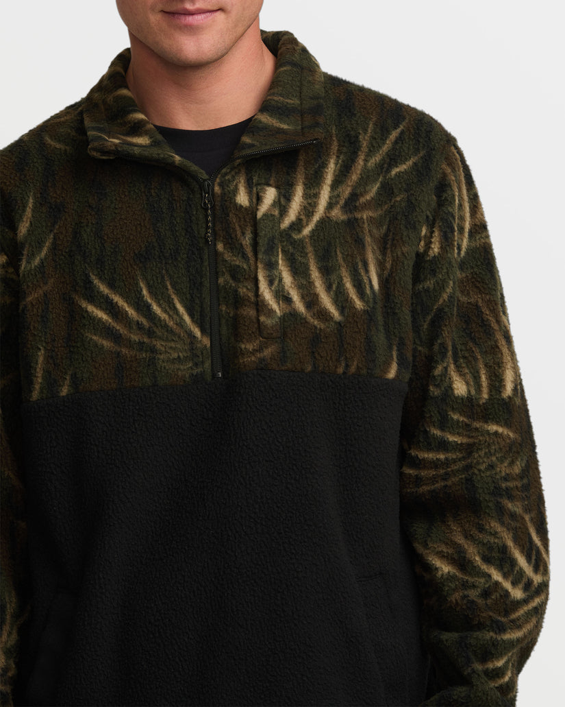 Boundary Mock Sweatshirt - Camo