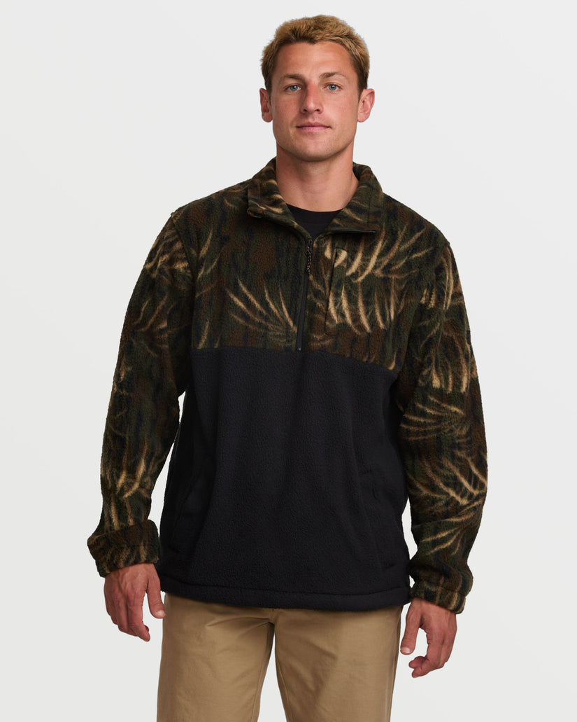 Boundary Mock Sweatshirt - Camo