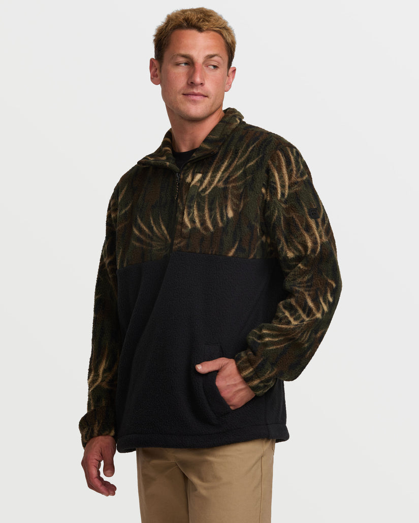 Boundary Mock Sweatshirt - Camo