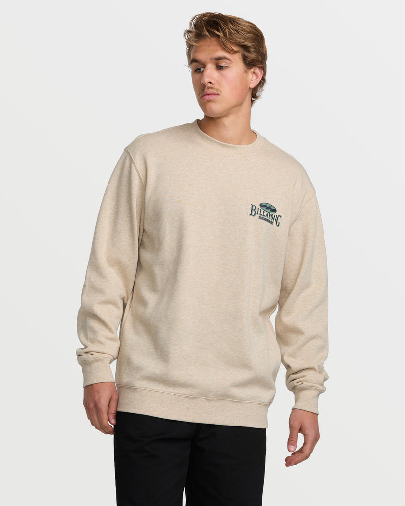 Short Sands Crew Sweatshirt - Oatmeal Heather