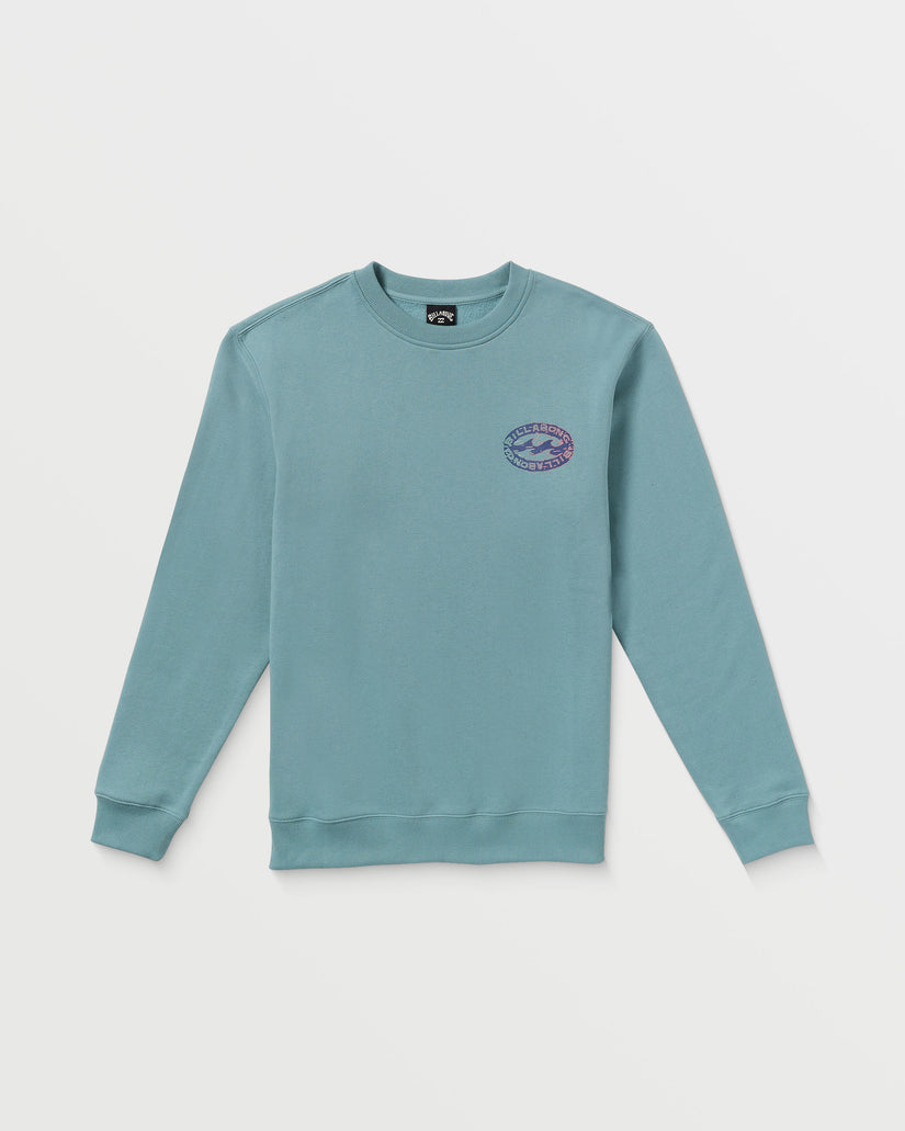 Short Sands Crew Sweatshirt - Washed Blue