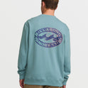 Short Sands Crew Sweatshirt - Washed Blue