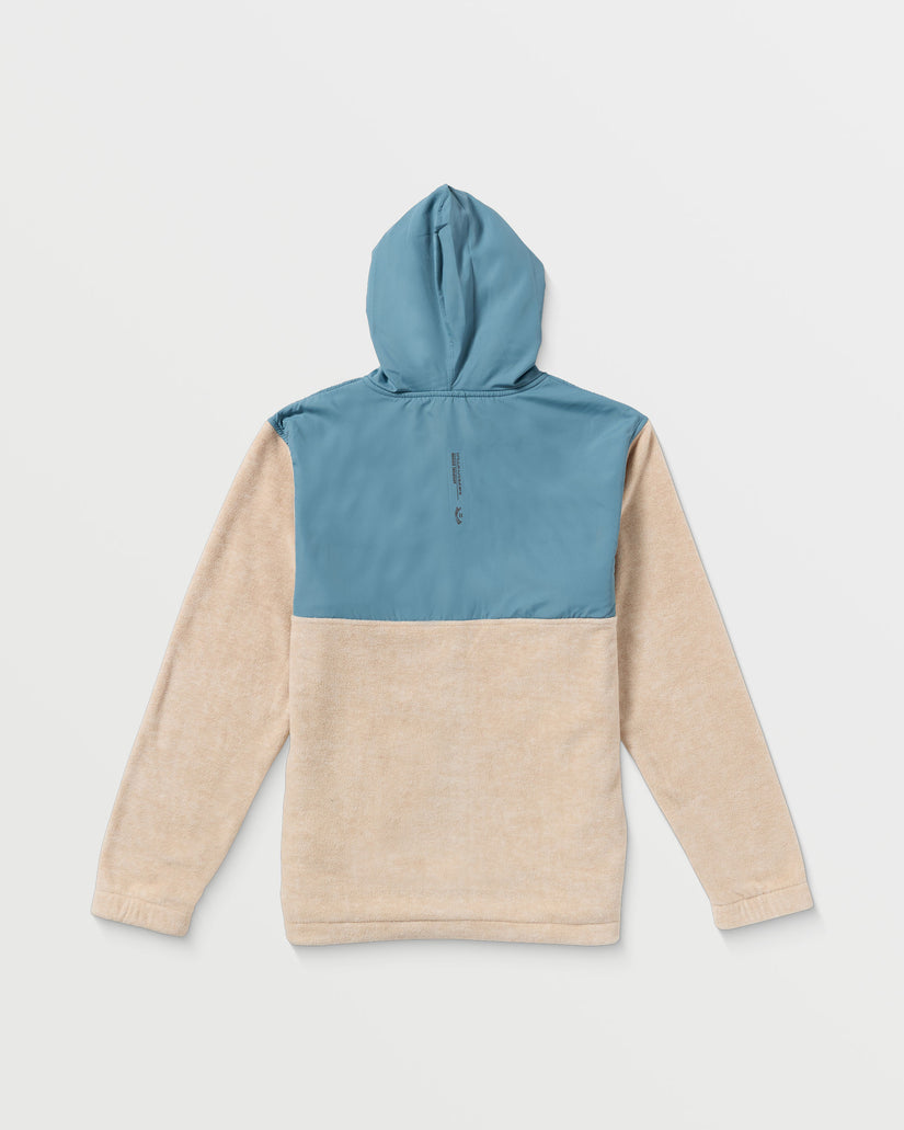 Boundary Lite Zip Sweatshirt - Bleached Sand