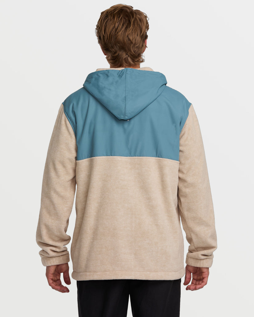 Boundary Lite Zip Sweatshirt - Bleached Sand