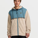 Boundary Lite Zip Sweatshirt - Bleached Sand