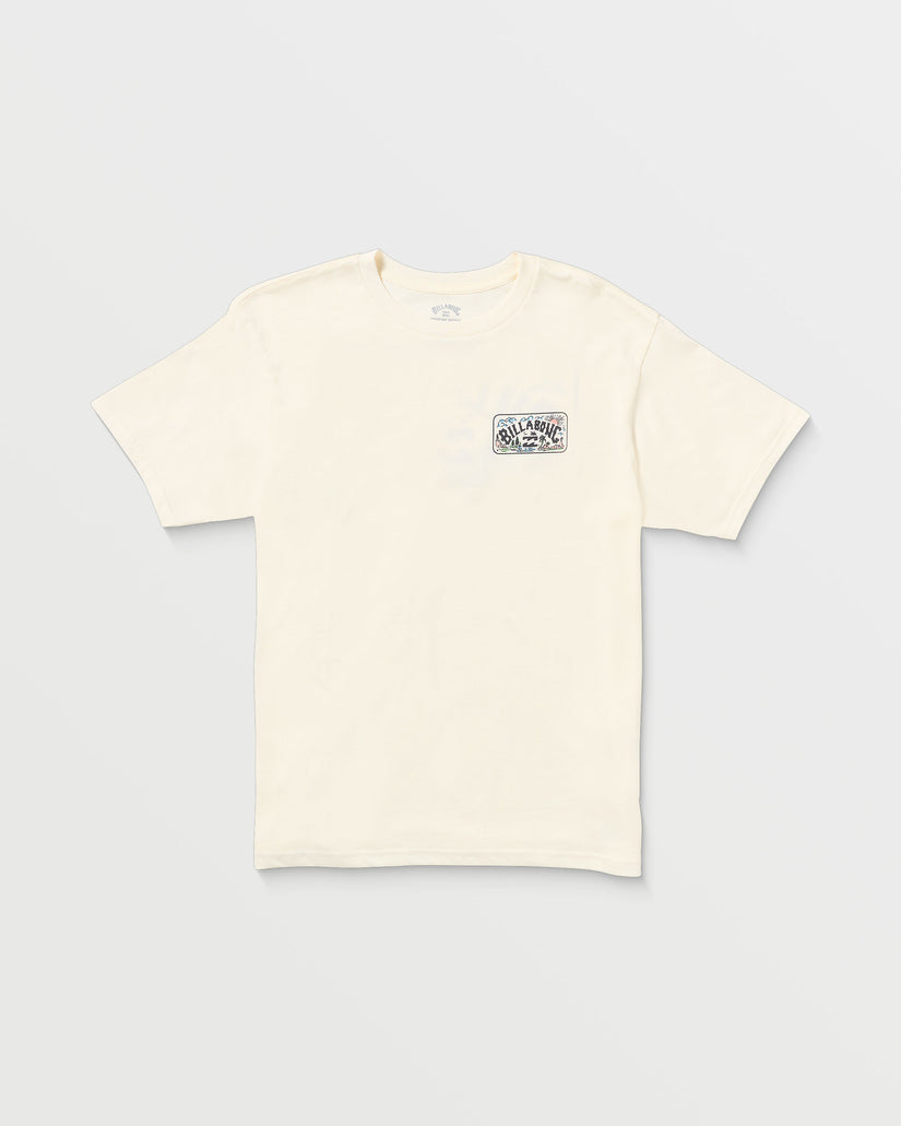 Scenic Arch A/Div Short Sleeve Tee - Off White